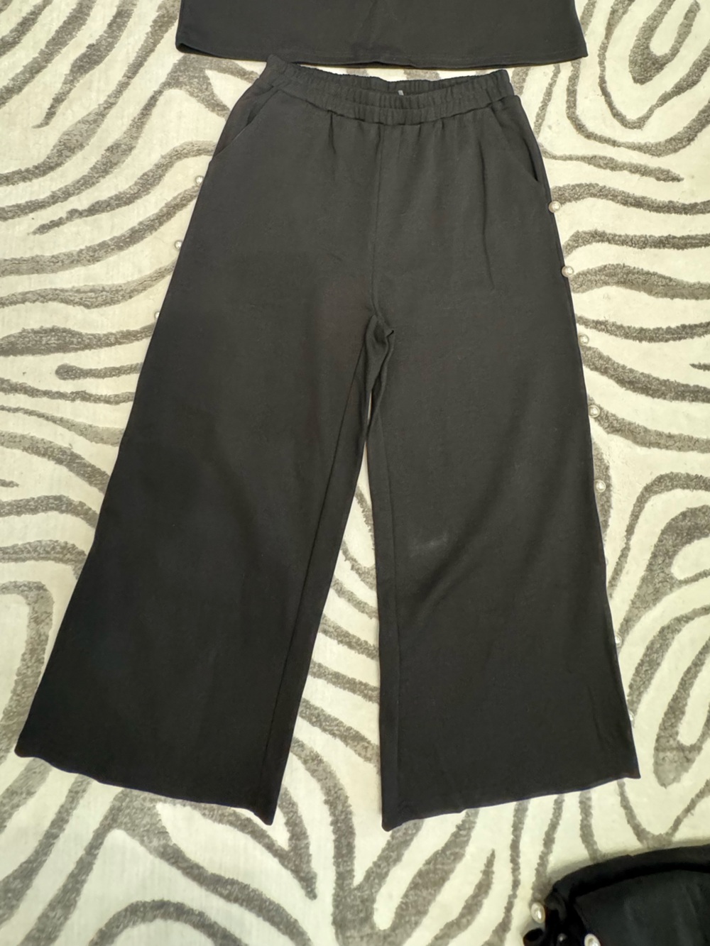 dress pants with pearls